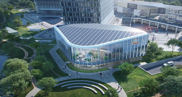 九游體育：中建東方裝飾取得用于建筑幕墻格柵網(wǎng)安裝的角度調(diào)節(jié)固定裝置專利方便格柵網(wǎng)安裝