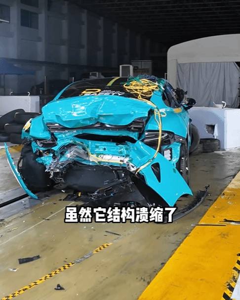 小米SU7完美通過80kmh追尾測(cè)試：沒傷到動(dòng)力電池(圖3)